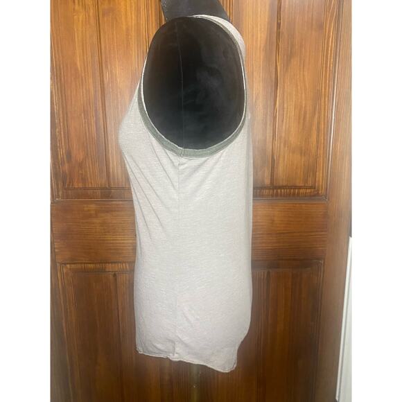 NWT Chaser, Vintage Style Women Tank Top V-Neck Button, Size M - Picture 5 of 5
